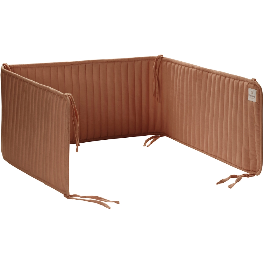 Noppies Bumper für den Laufstall Quilted bed bumper cot Indian Tan