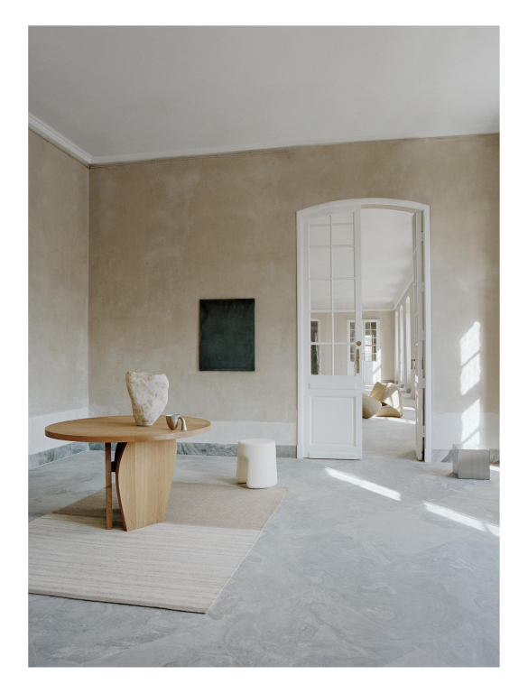 Linie Design Future Seeds vloerkleed 200x300 beige