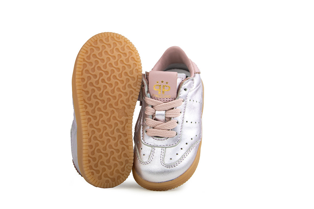 Pinocchio Sneaker Roze Metallic Combi