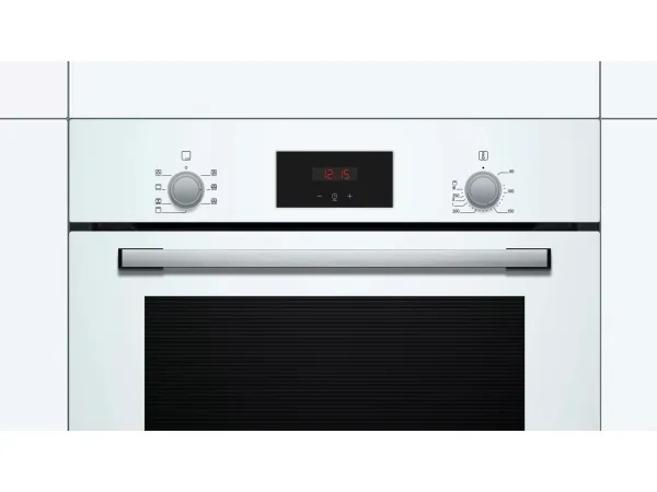 Bosch HBF113BV1S Serie | 2, Indbygningsovn, 60 x 60 cm, hvid