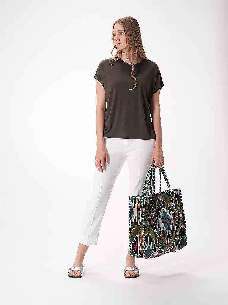 CONSCIOUS YOGA COLLECTIVE Tasche - Shopper VELVET IKAT SHOPPER türkis