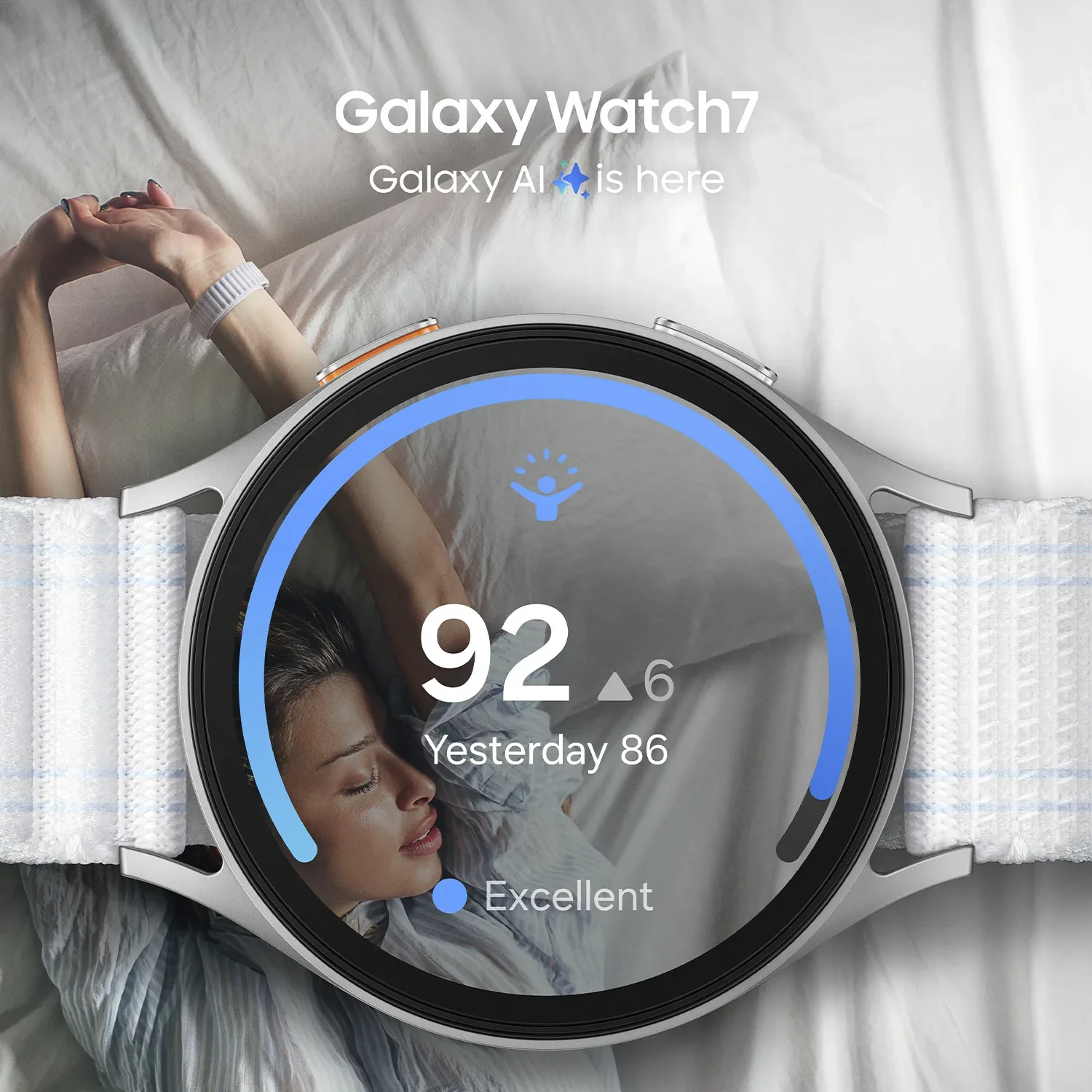 Samsung Galaxy Watch7 44mm BT Silver SM-L310NZSAEUB