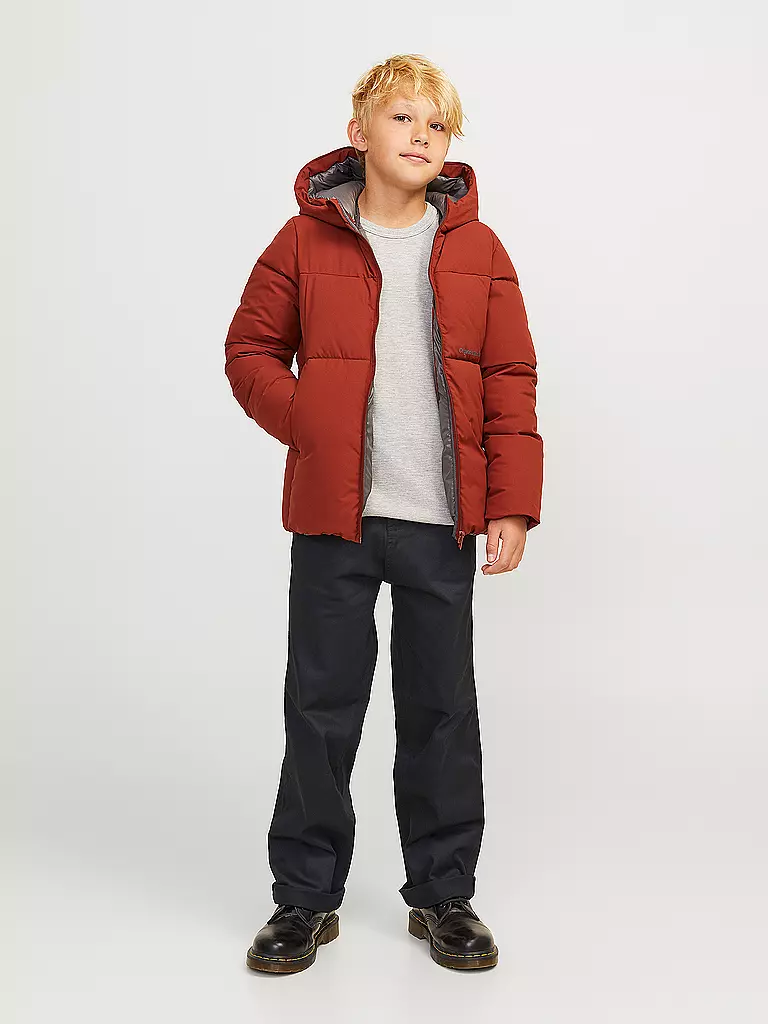JACK & JONES Jungen Hose JPSTALEX JJCLEAN schwarz