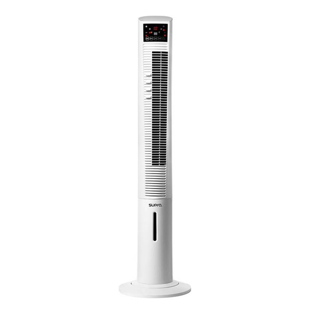 Brumisateur colonne mistra - 90w - digital - télécommande - blanc