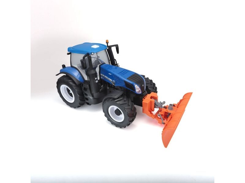 Maisto Traktor RC New Holland Traktor mit Schneepflug Ferngesteuertes Spielzeug
