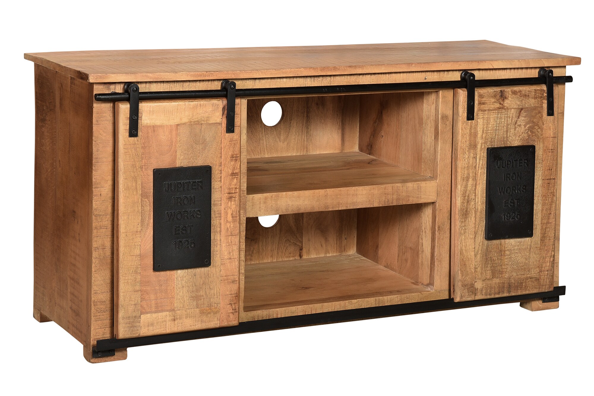 Lowboard Namur Mangoholz Kommode Sideboard TV Fernseher Hifi Wohnzimmer Schrank