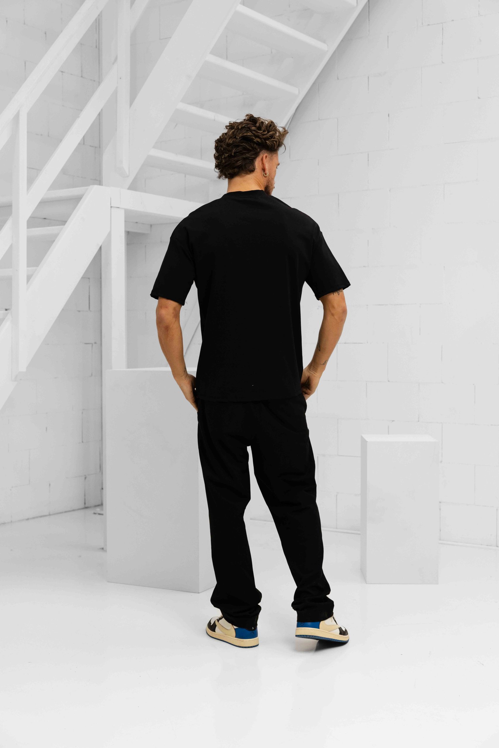 Richesse Essential T-Shirt Heren Zwart