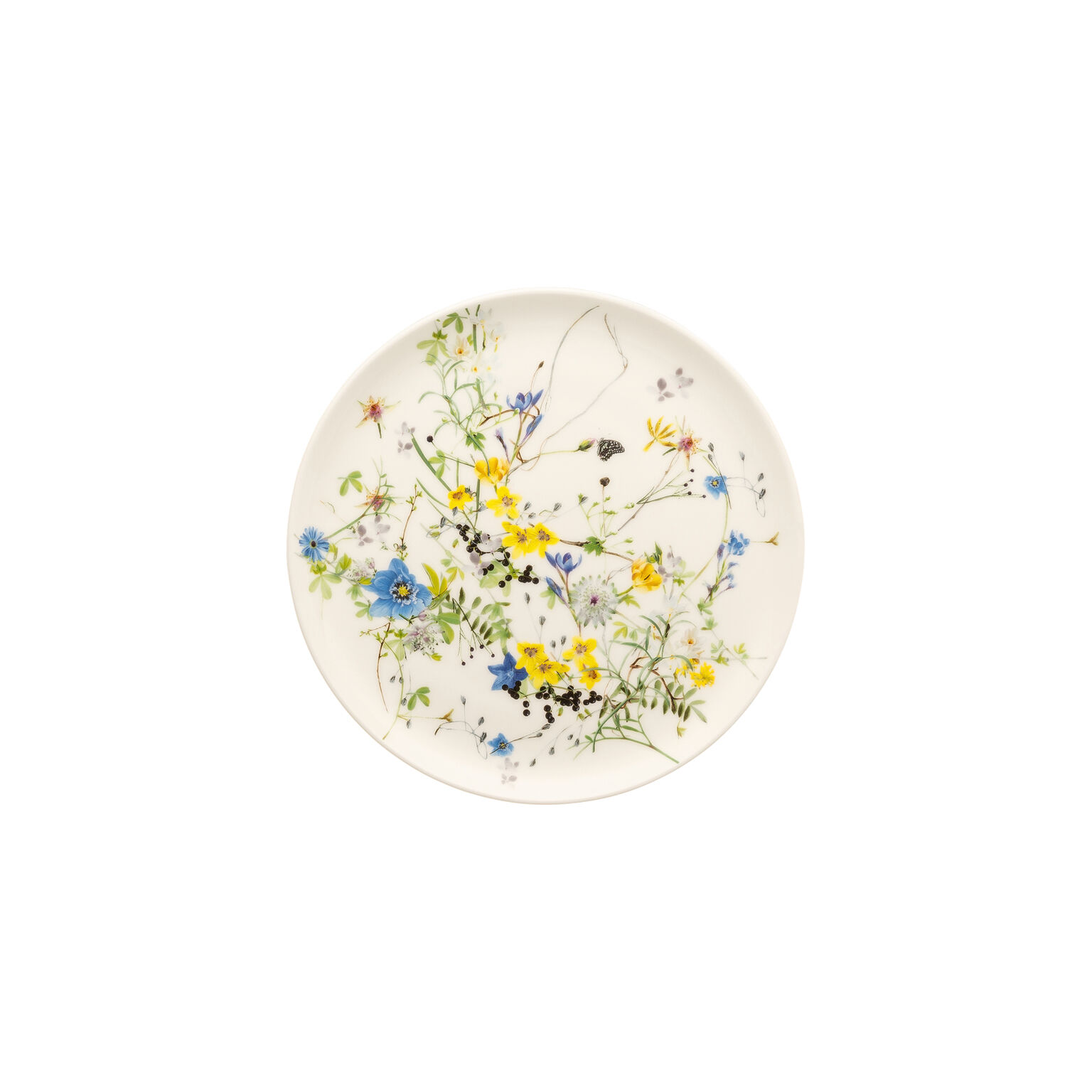 Brillance Bone China Fleurs des Alpes Brotteller 18 cm