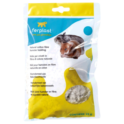 Ferplast Hamsternest aus Baumwolle 25g