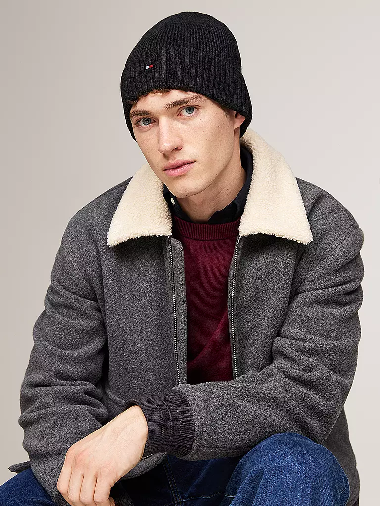 TOMMY HILFIGER Mütze - Haube grau