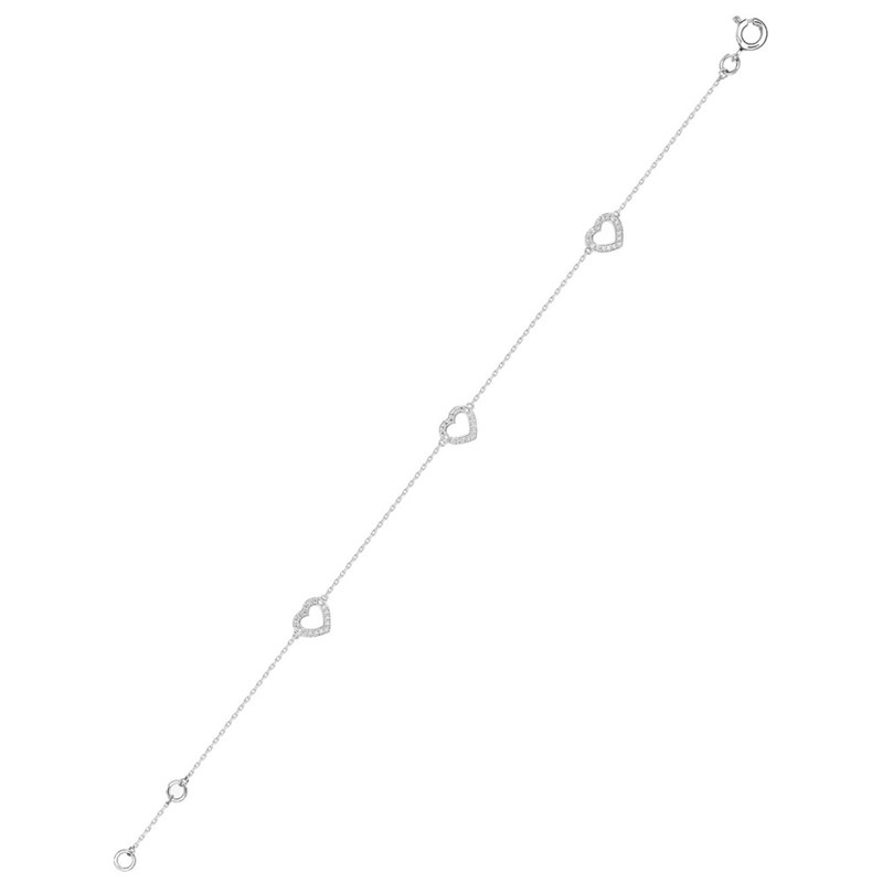 Bracelet Femme - Or 18 Carats - Longueur : 18 cm
