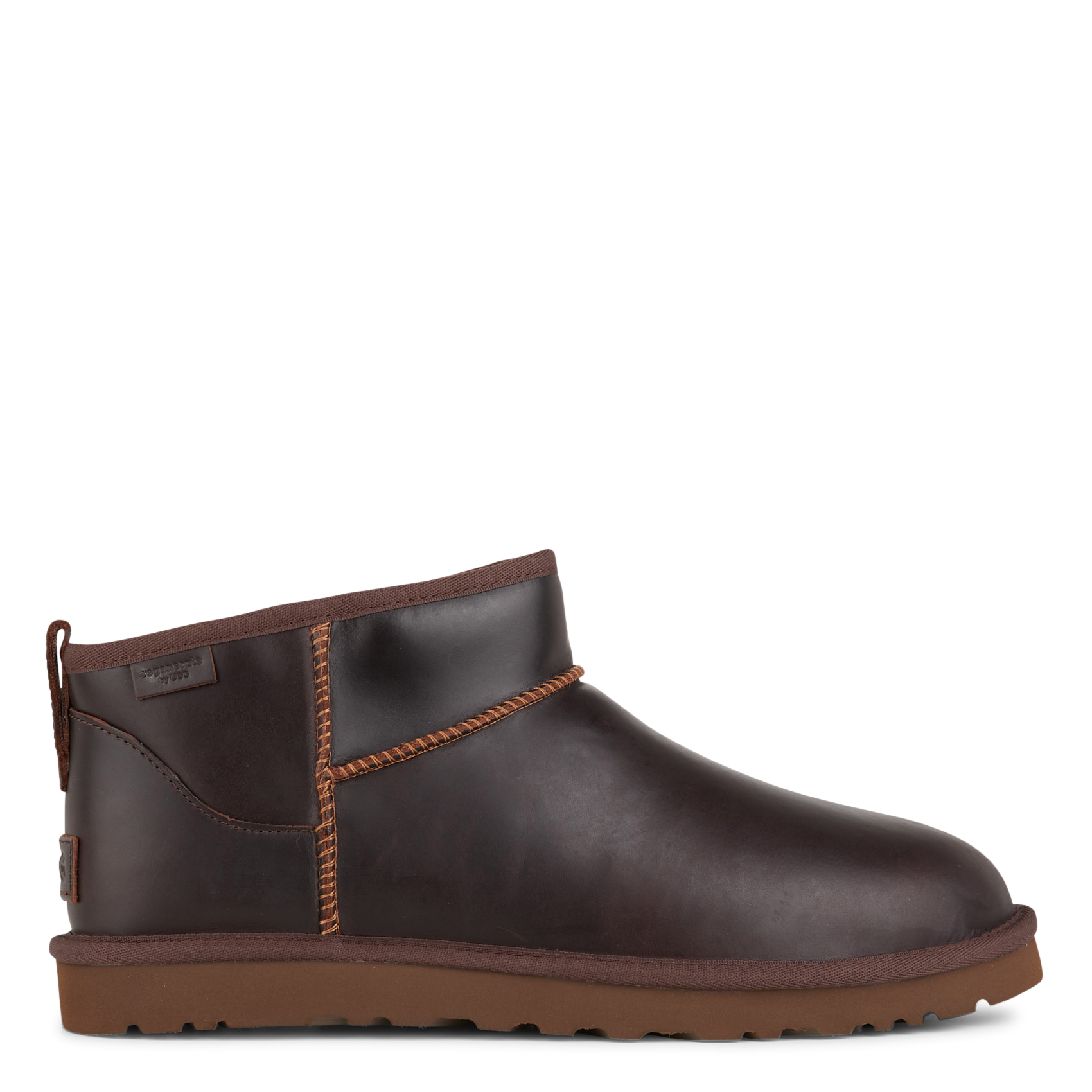 CLASSIC ULTRA MINI LTHR REGEN - Boots en cuir | Marron
