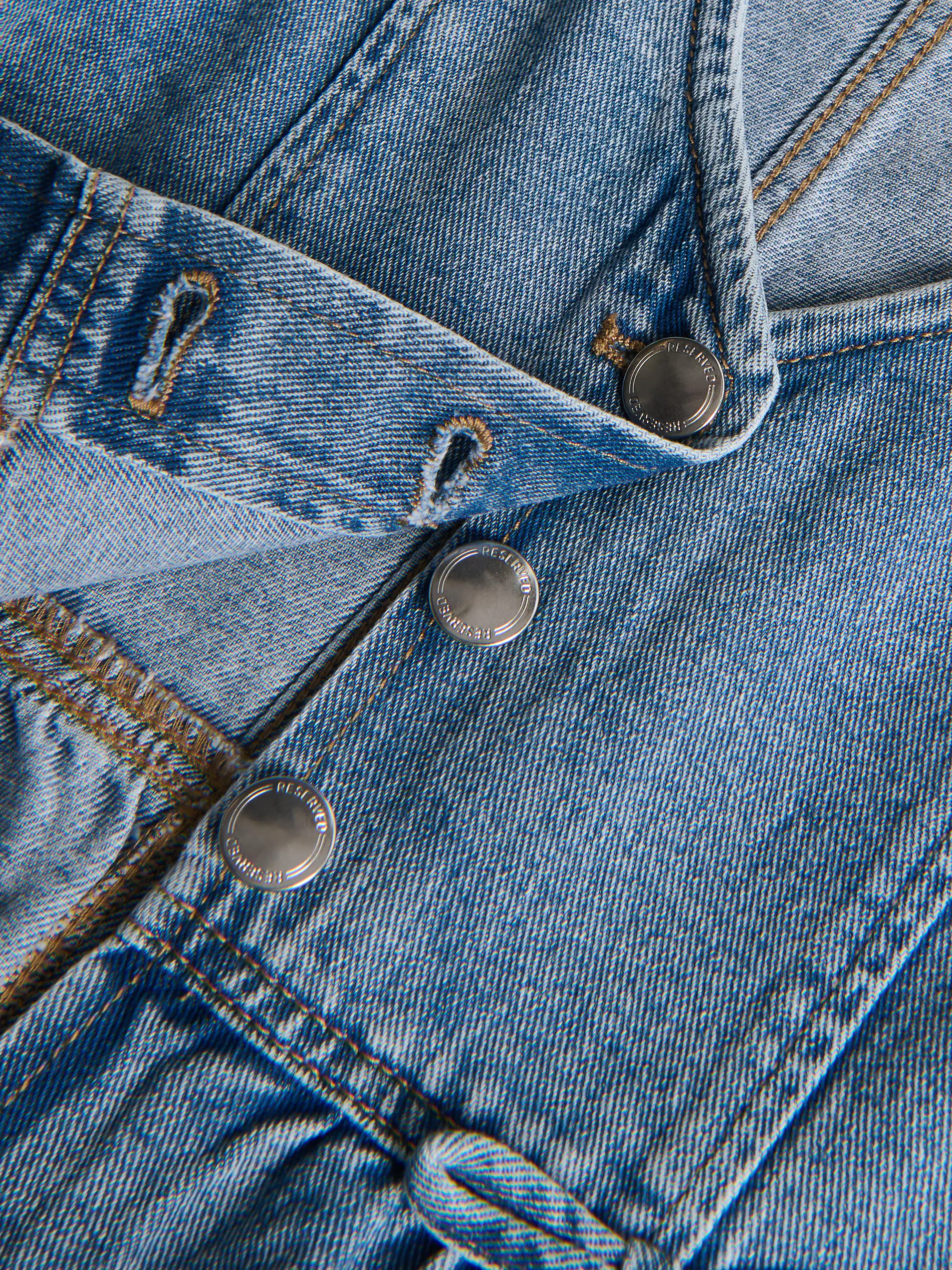 Weste aus Denim