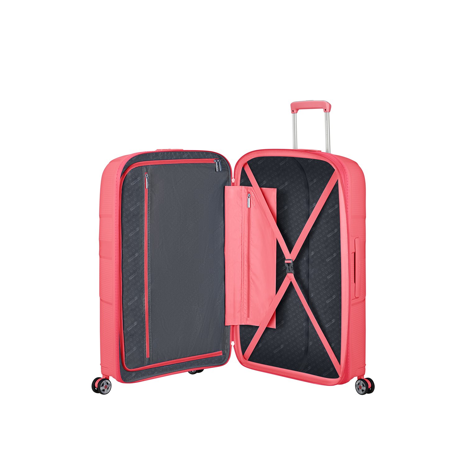 American Tourister Starvibe Spinner 77 EXP sun kissed coral