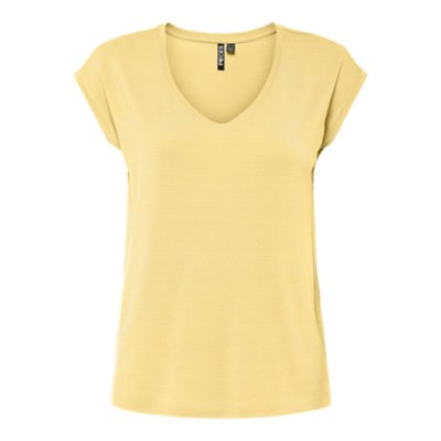 Tee-shirt à manches courtes femme Pcbillo Lurex Stripes PIECES