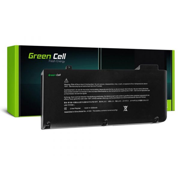 Green Cell Bateria p/ Apple Macbook 13 A1278 (Mid 2009. Mid . - AP06