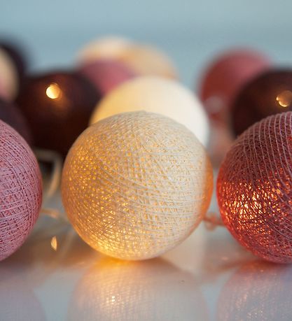 Iris Lights Lichterkette - 390 cm - 35 Licht - Dusty Pink