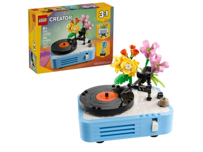 LEGO Platenspeler met bloemen (31172)