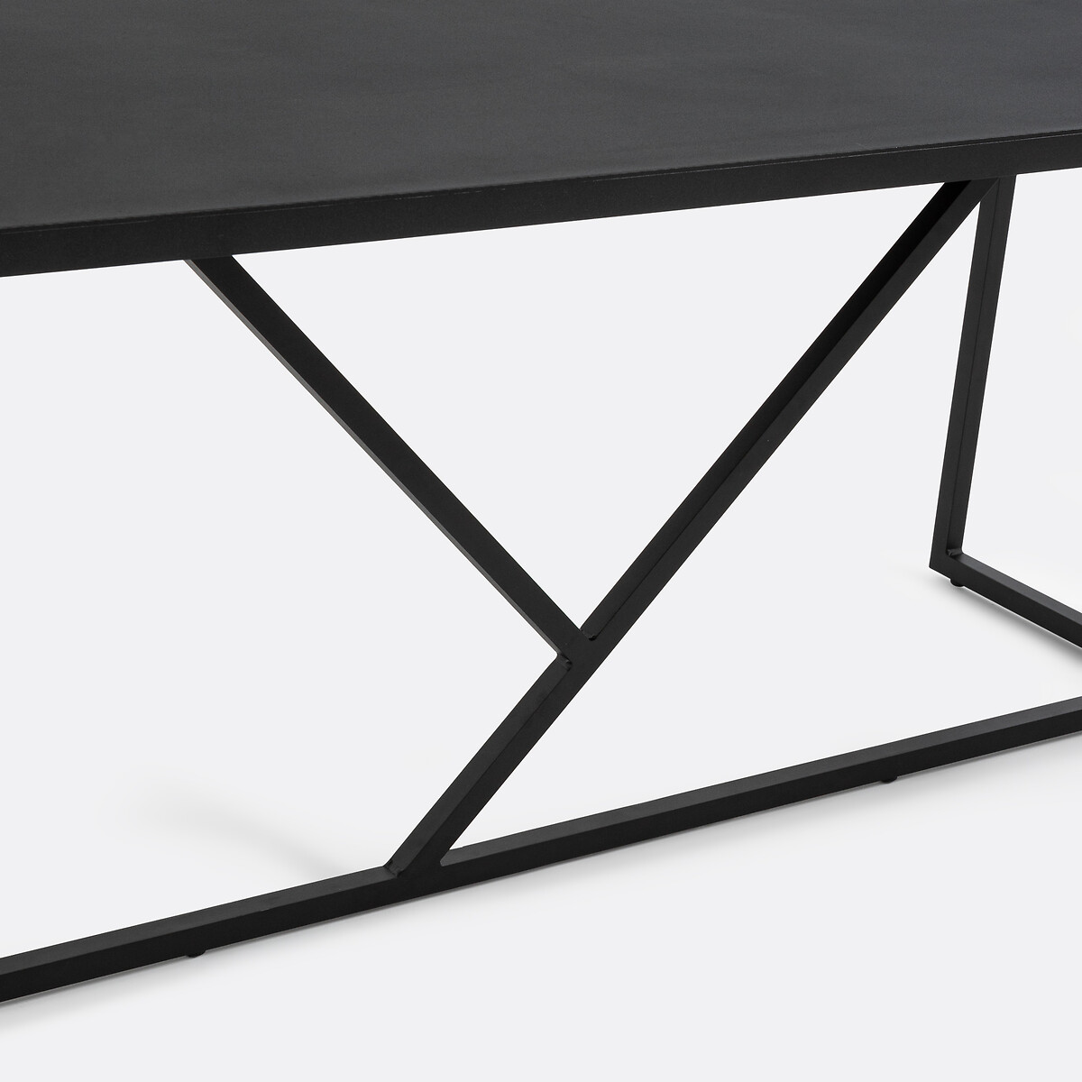 LA REDOUTE INTERIEURS<br>Mesa retangular de alumínio para jardim, Abby