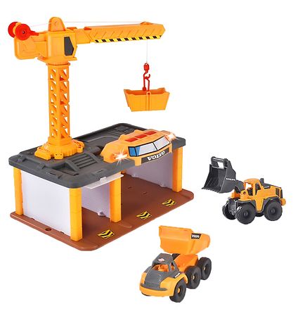 Dickie Toys Leges?t - Construction Station - Lys/Lyd