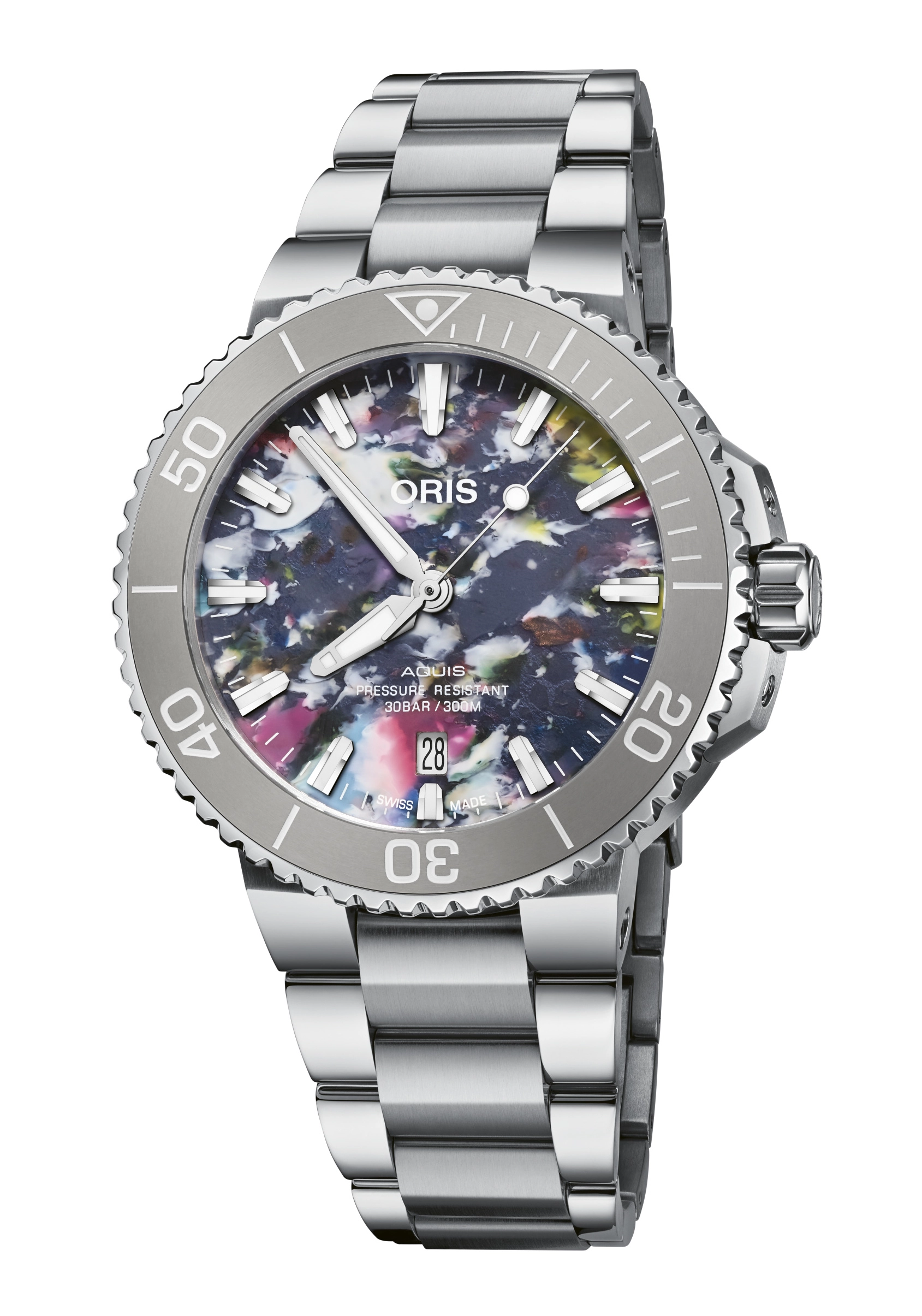 Oris Aquis Date Upcycle 01.733.7766.4150-Set