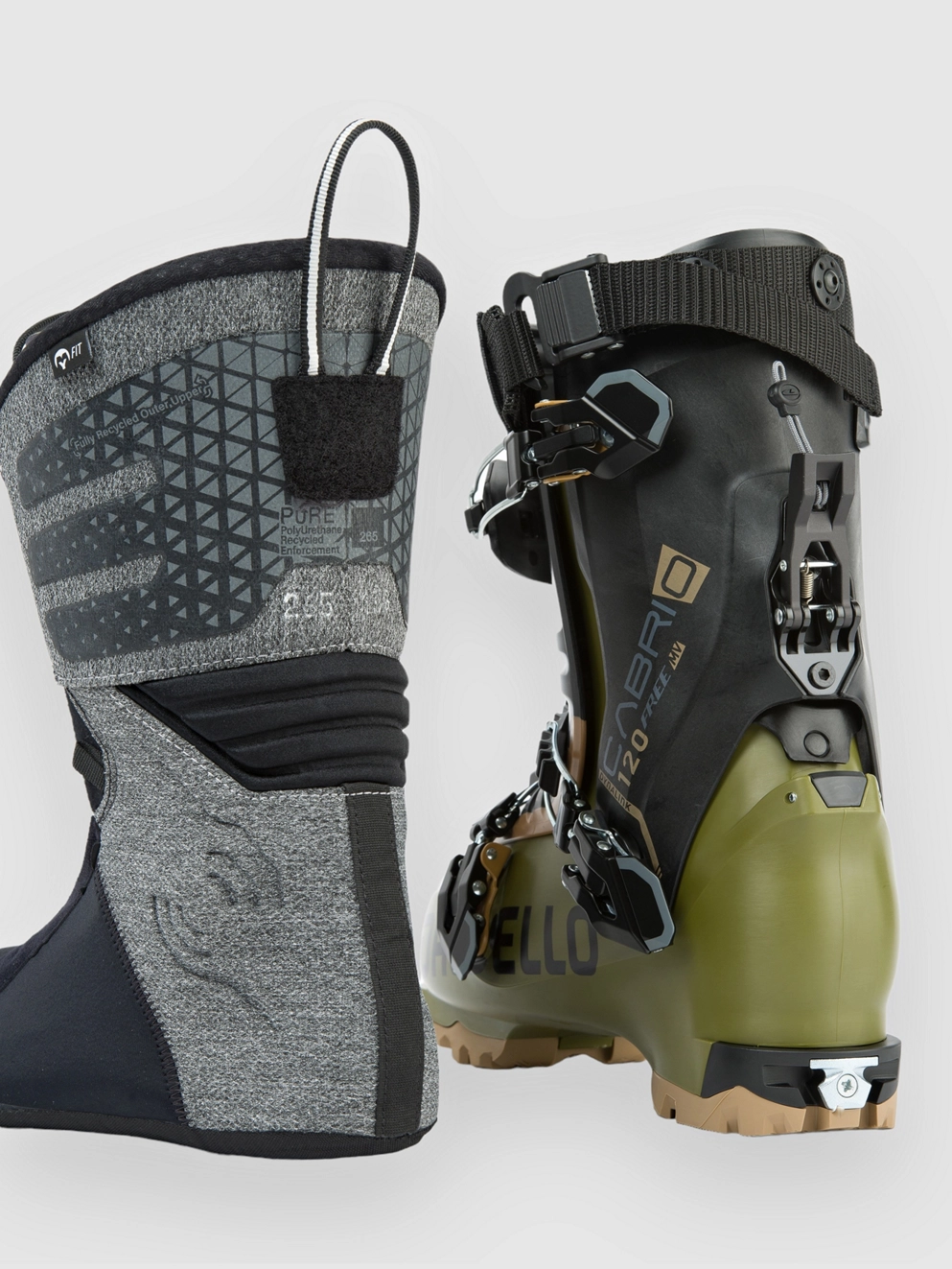 Dalbello Cabrio Mv Free 120 If 2025 Ski Boots olive/black