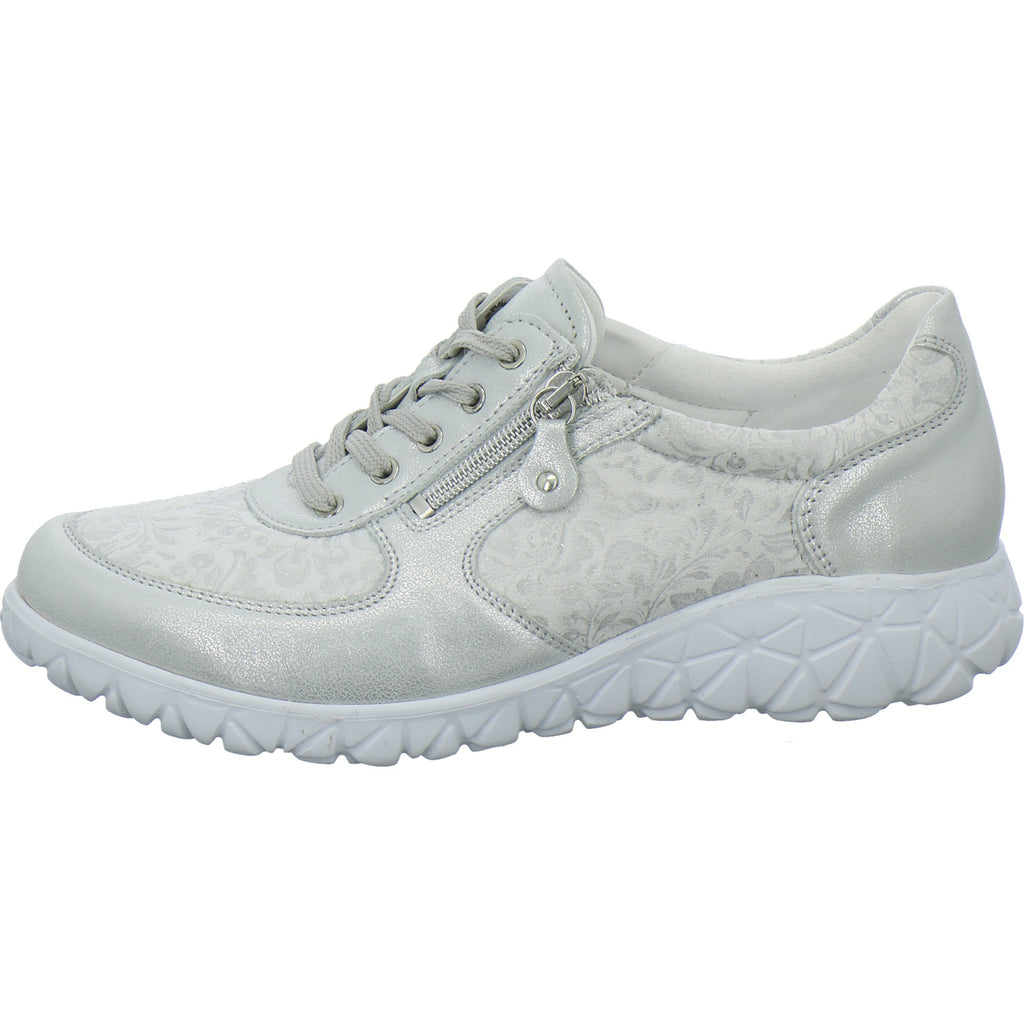 Waldläufer Bequemschuhe Damen Havy Soft Weiß-kombi
