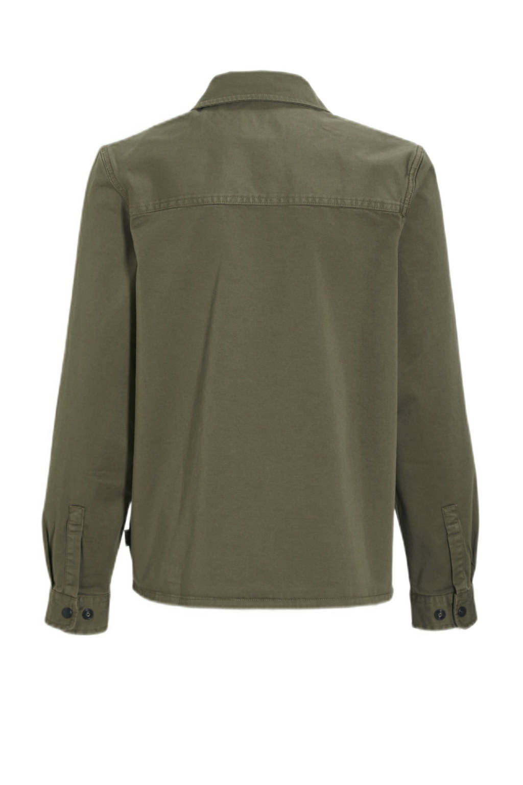 Woolrich overhemd olijfgroen
