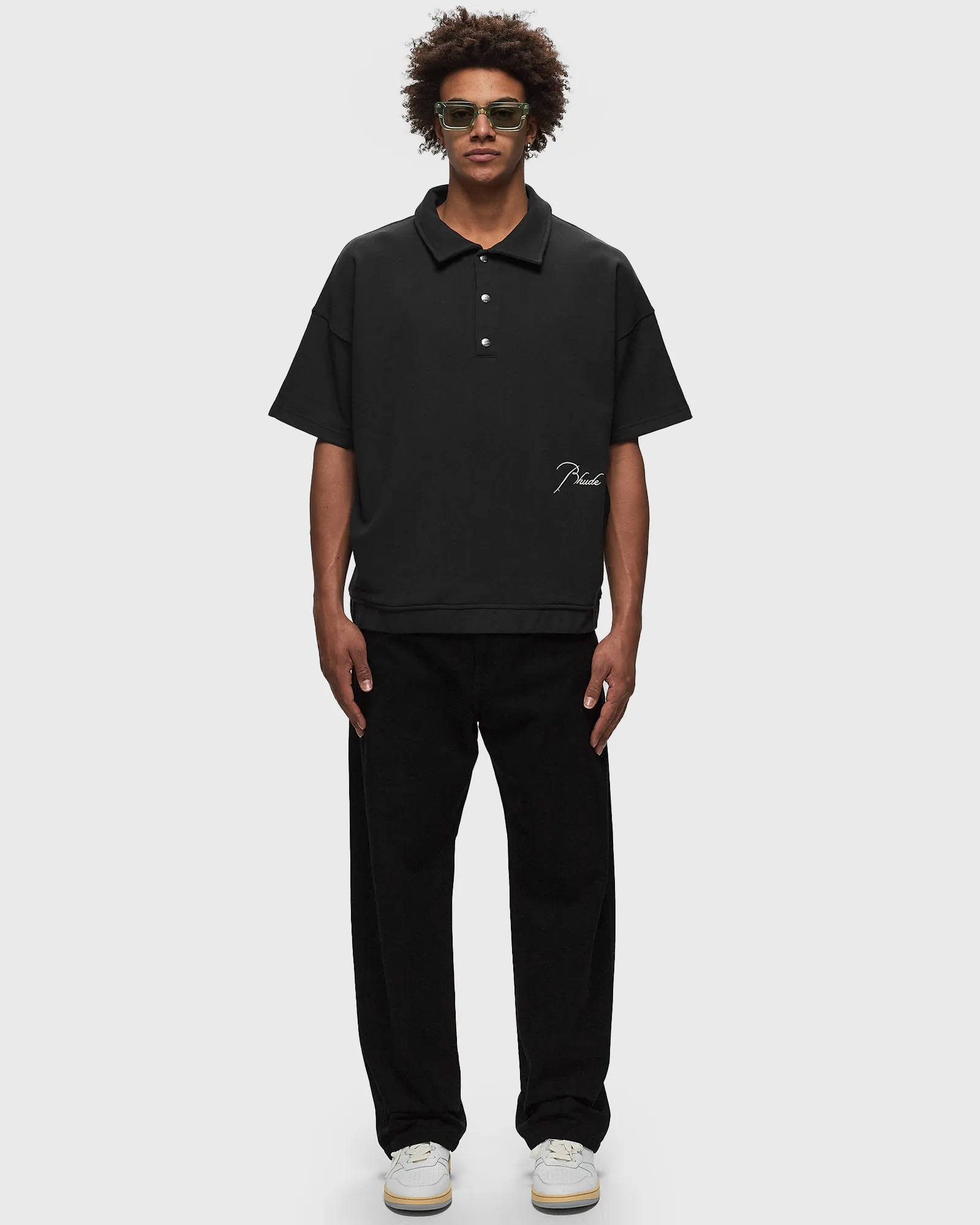 Polo de manga curta Rhude RHUDE PIQUE SNAP