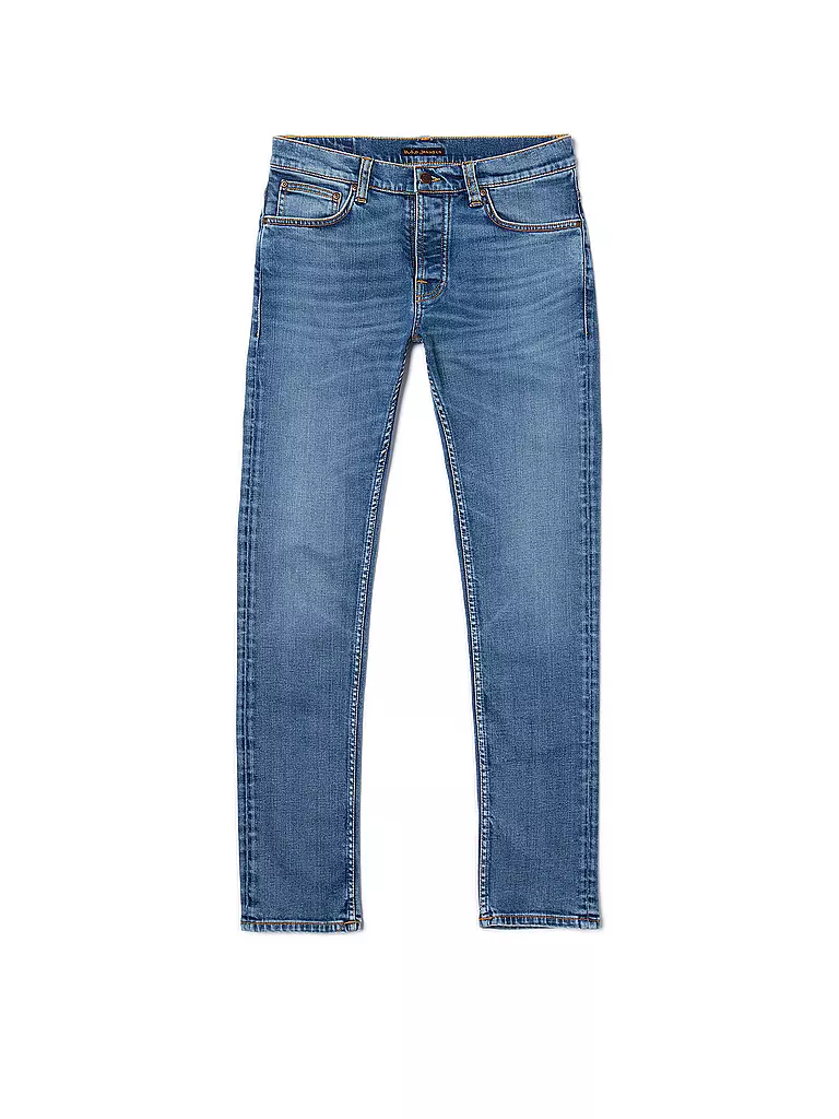 NUDIE JEANS Jeans Slim Fit GRIM TIM  blau