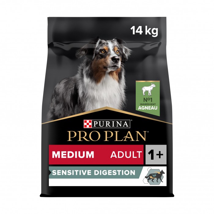 PRO PLAN Sensitive Digestion Medium Adult à l'Agneau - Croquettes pour chien