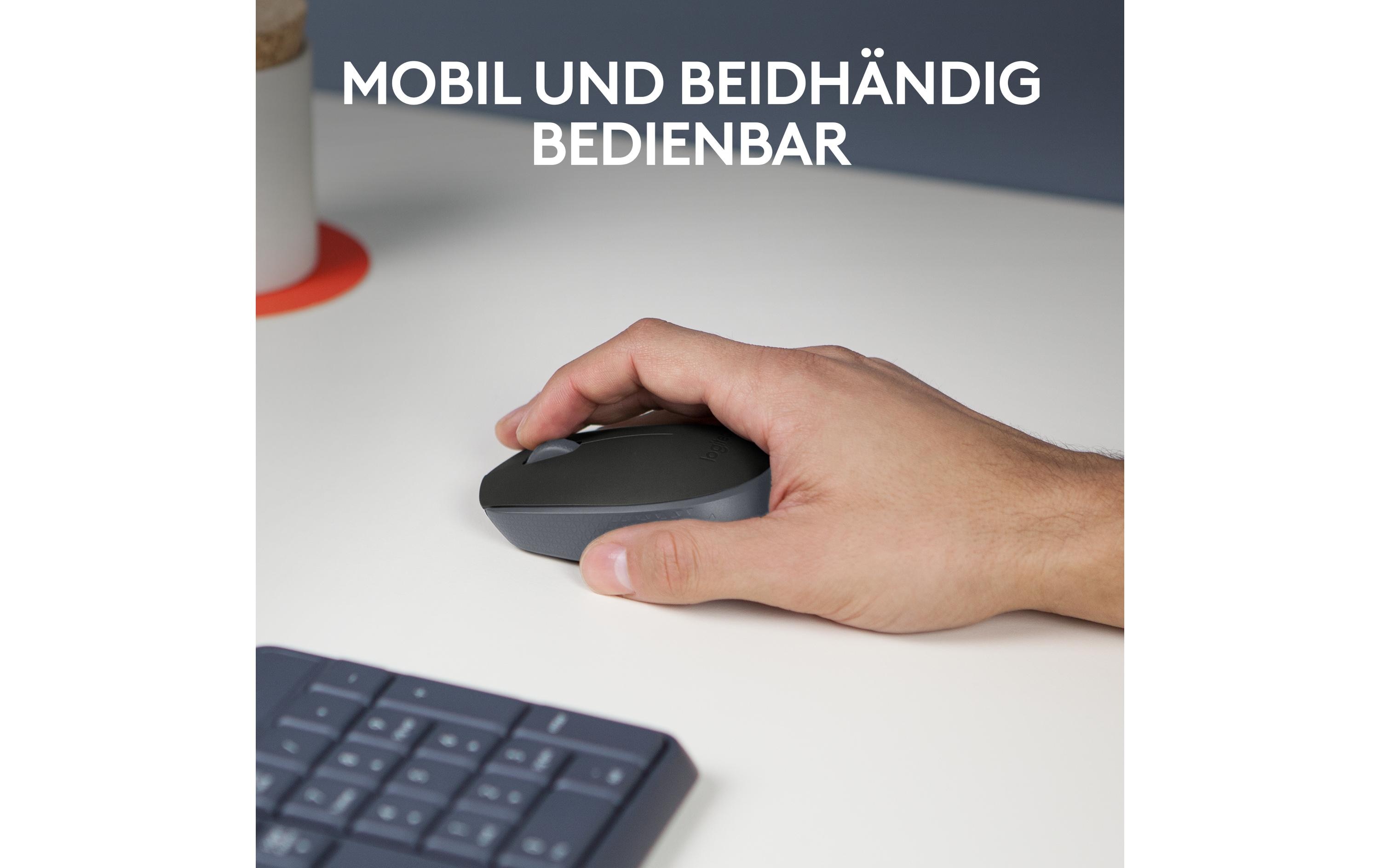Maus B170Kleine Wireless-Maus, schwarz