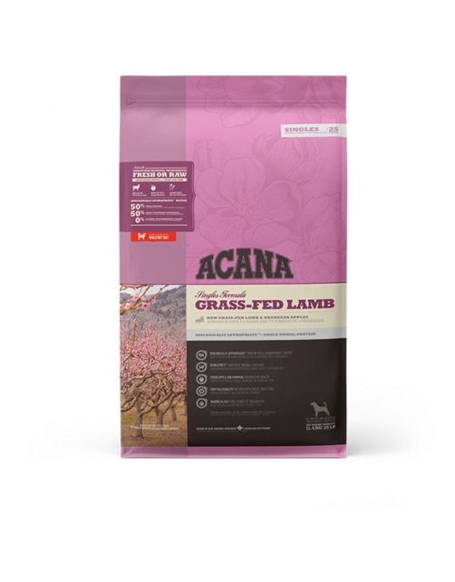 Acana Singles Grass-Fed Lamb Lam&Appel - Hondenvoer