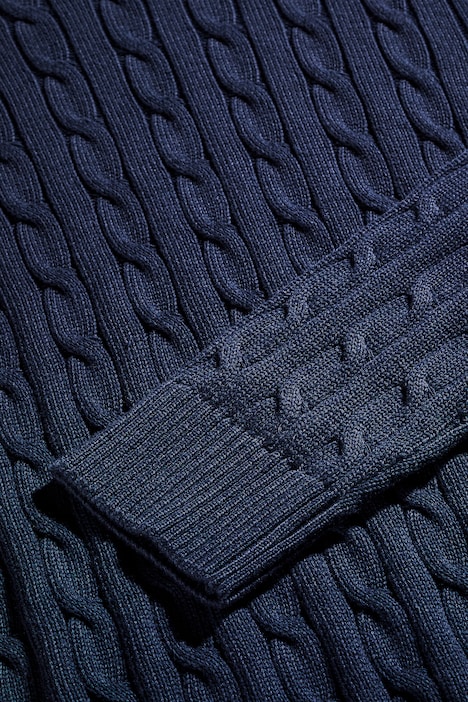 JP 1880 Hoodie, Strick, Zopfmuster, Kapuze, Pullover, bis 7 XL