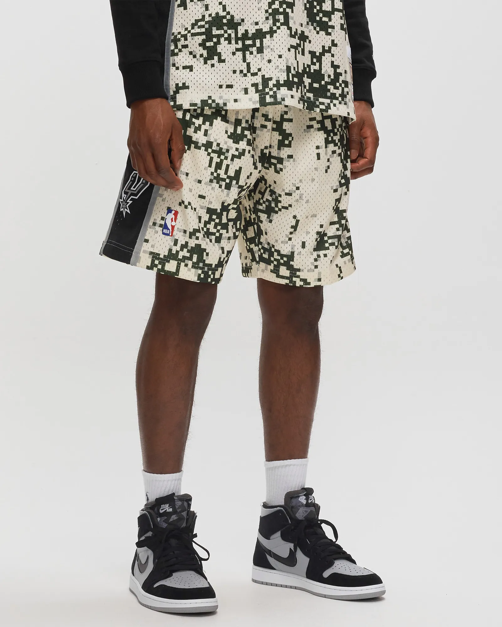 Mitchell & Ness NBA Swingman Shorts San Antonio Spurs Alternate 2013-14