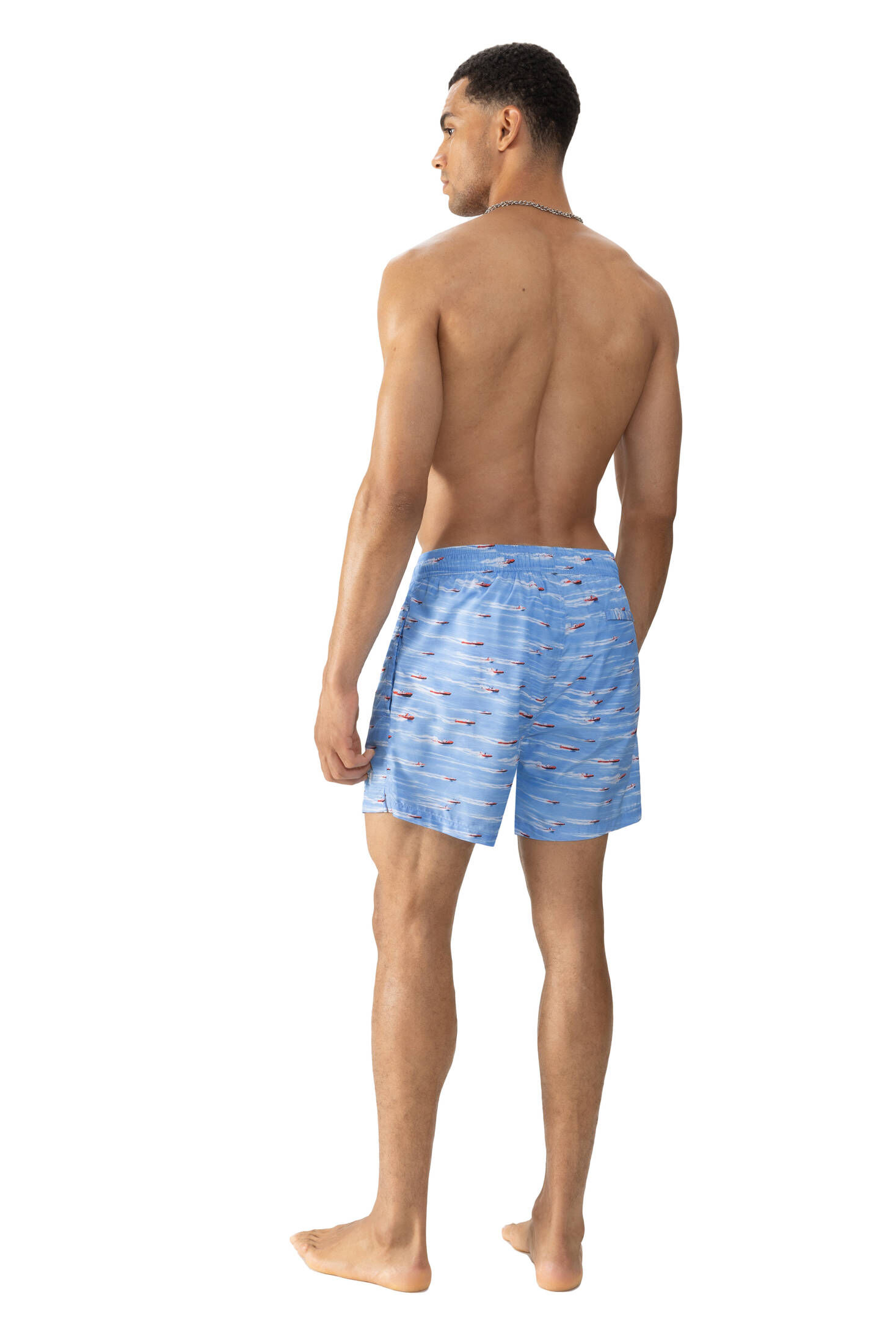 mey| Herren Badeshorts Serie Racing Boat