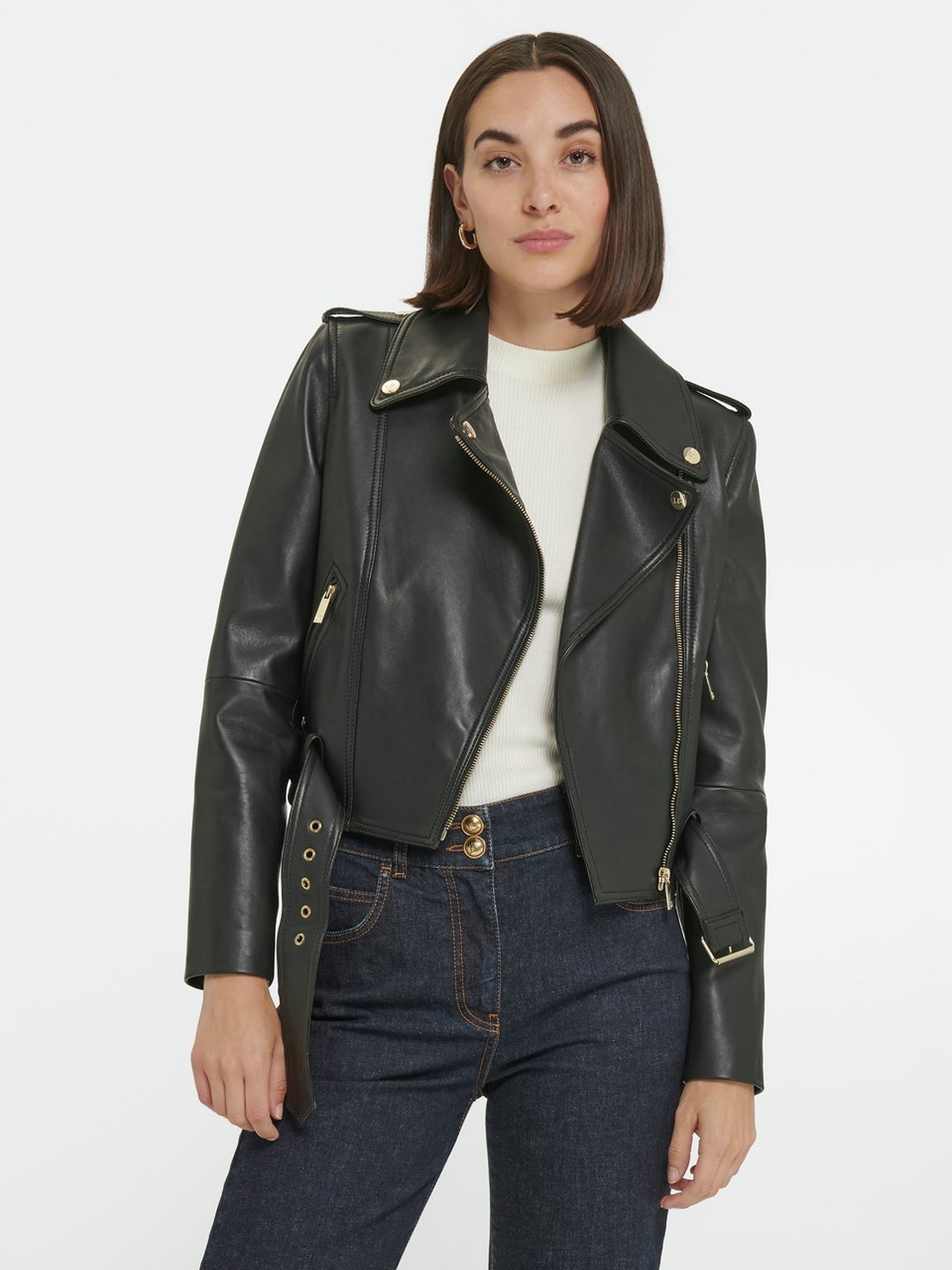 Lederjacke