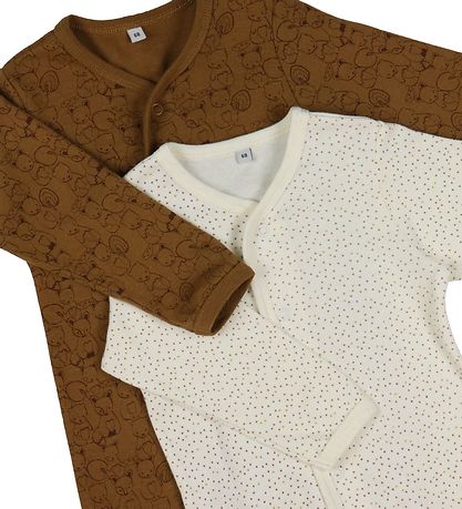 Pippi Baby Heldragt - Natdragt - 2-pak - Tinsel