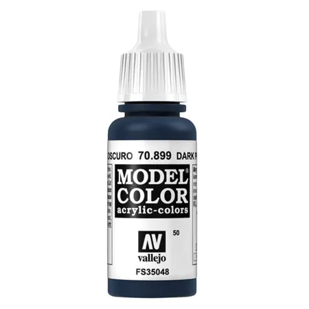 Vallejo Model Color770899 - Dunkles Preußisch Blau, Matt,17 ml