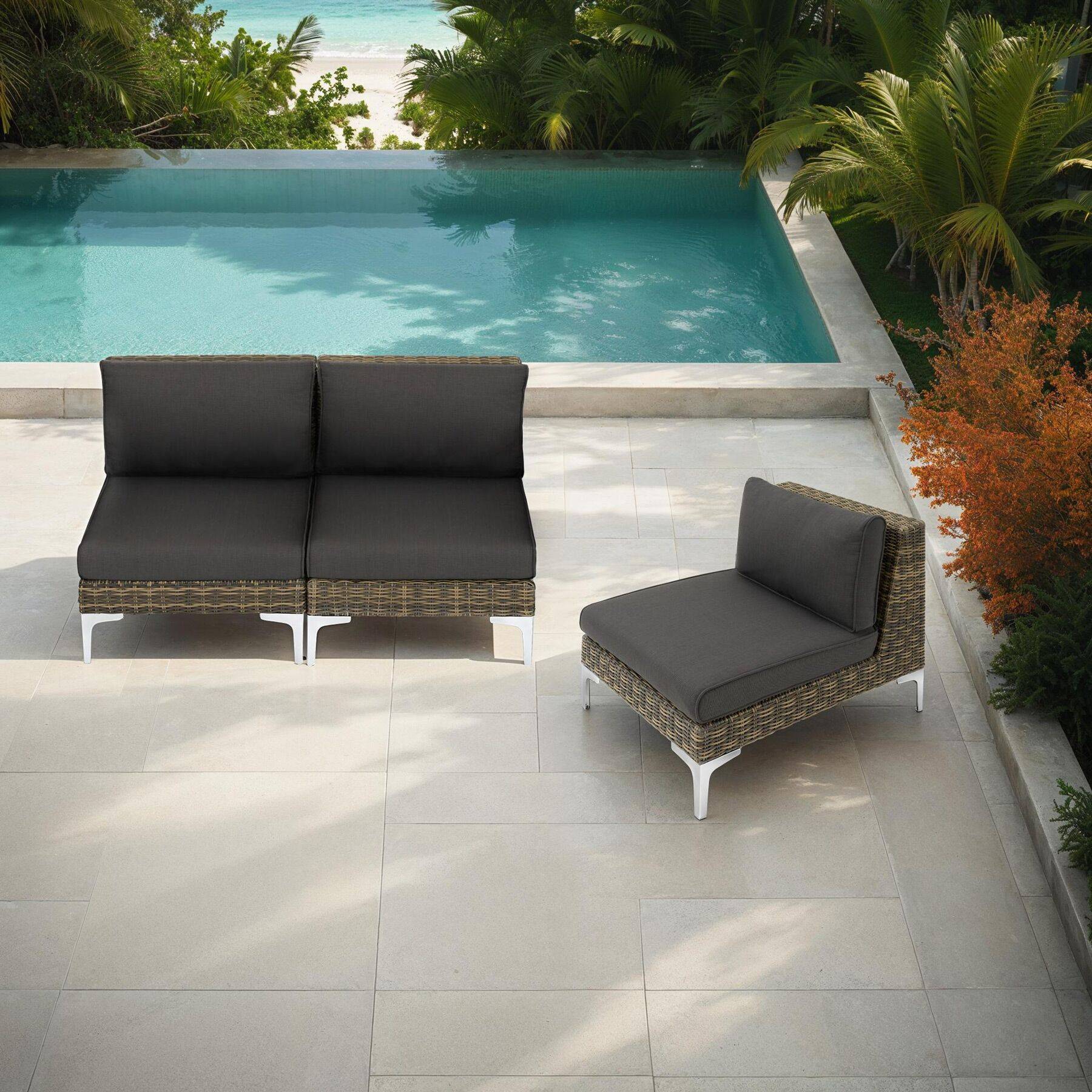 Modulares Rattanset Villanova