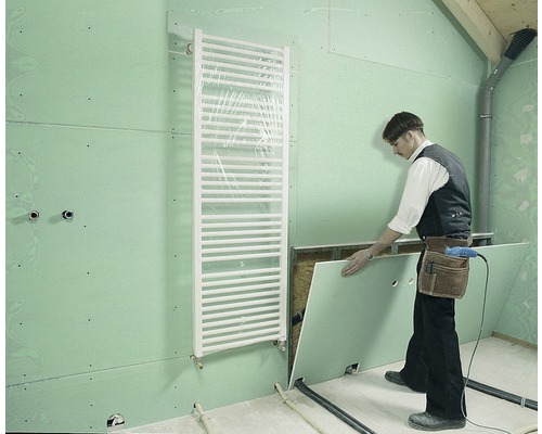 Knauf gipsplaat, vochtwerende plaat GKBI geïmpregneerd, 2000 x 1250 x 12,5 mm