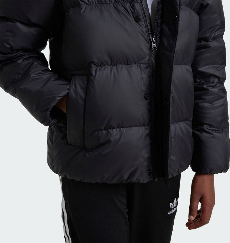 Adidas - Adicolor Down Jacket - Jack - Zwart - 100% Gerecycled Nylon