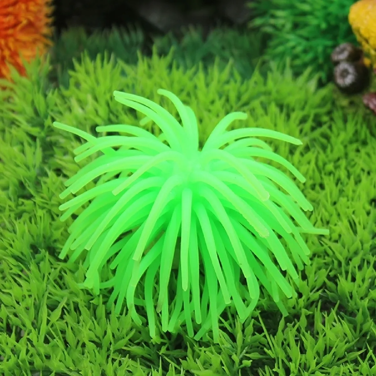 Wewoo Décoration Aquarium Vert 3 PCS