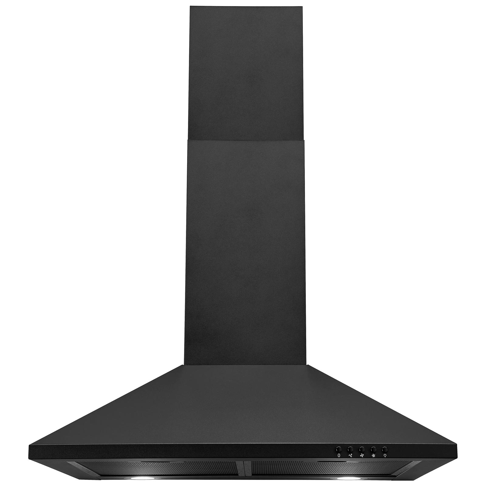 EXQUISIT Dunstabzugshaube KH 60-8.2 sw - schwarz - B