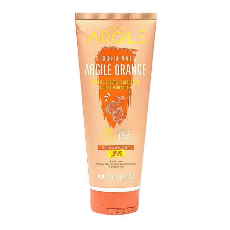 Cœur d'argile gommage exfoliant corps 200ml