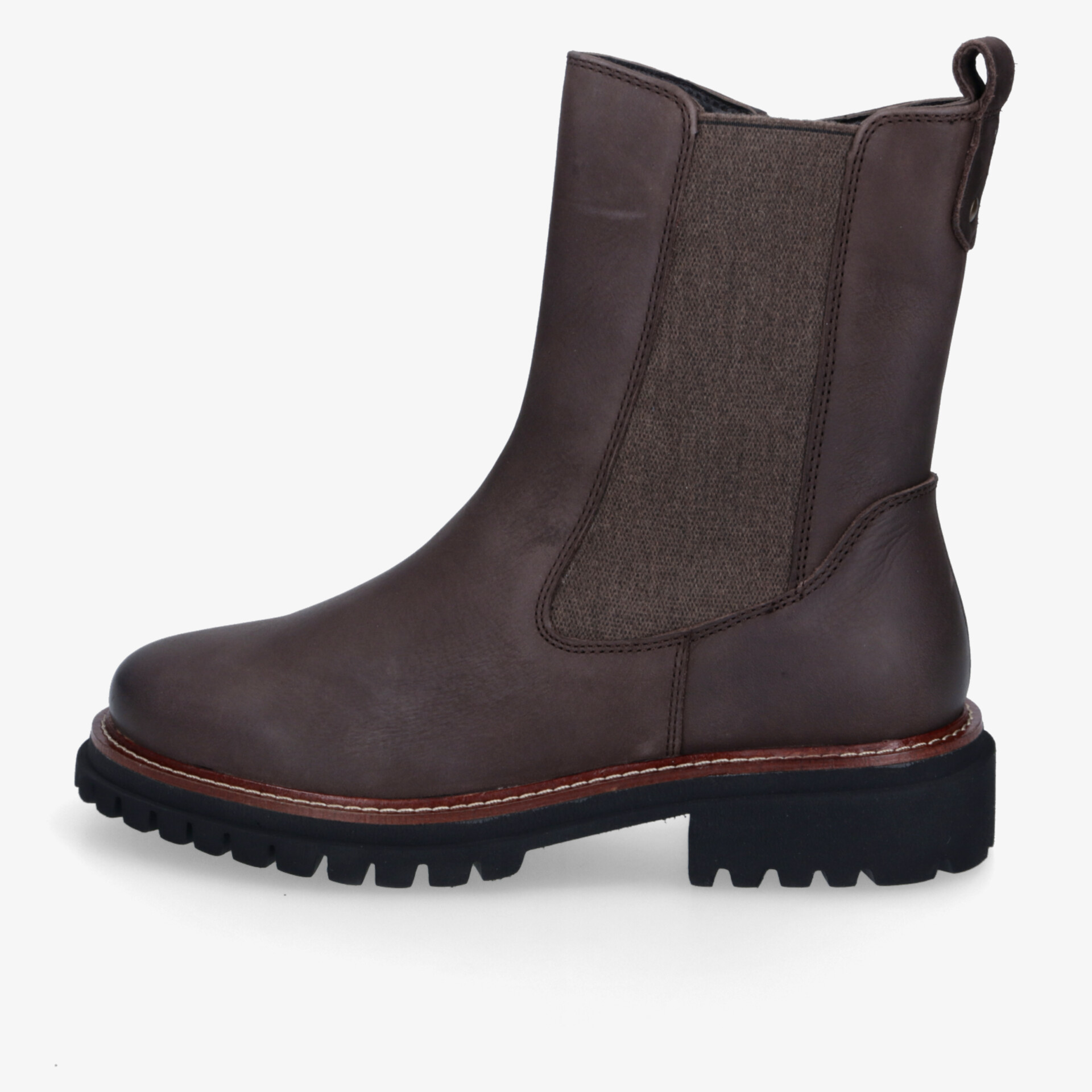 BLUE COX Damen Chelsea Boots braun