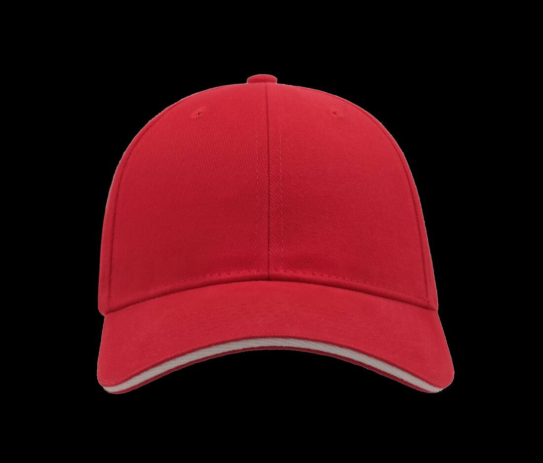 ATLANTIS HEADWEAR AT257 - Casquette 6 pans contrastée