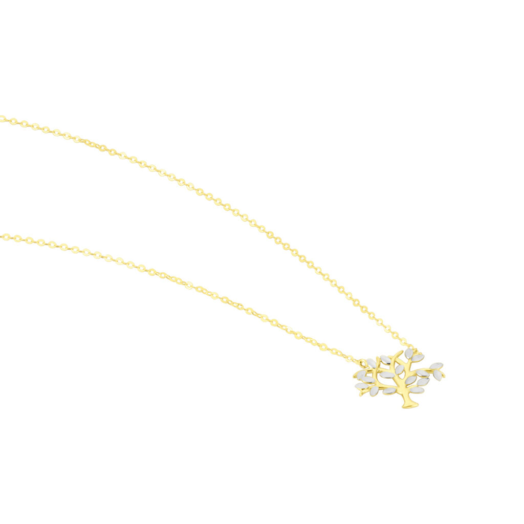 Collier Or Bicolore Fragaria