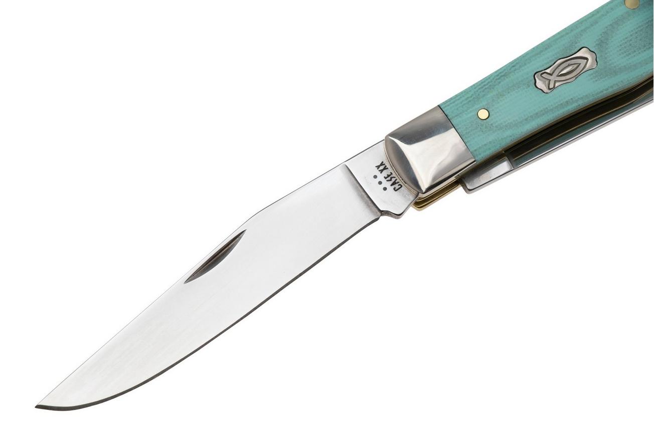 Case Trapper 18100 Smooth Seafoam Green G10 10254 SS, zakmes