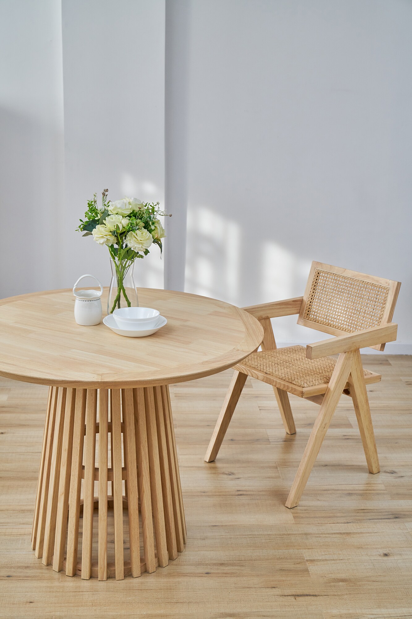 Esstisch 100cm Esszimmertisch Wohnzimmertisch Küchentisch Speisetisch natur